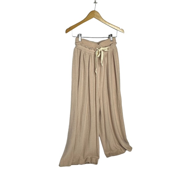 FINAL LAST CHANCE Free People Beach Soft Wide Leg Trouser Pants xs in blush - Picture 3 of 12